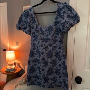 Floral Puff Sleeve Dress